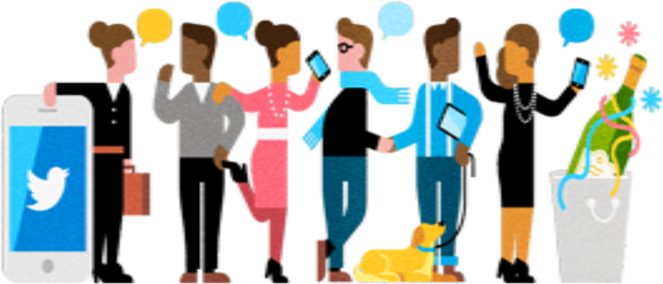 Event Managment - Community In Social Media (2819x1273), Png Download