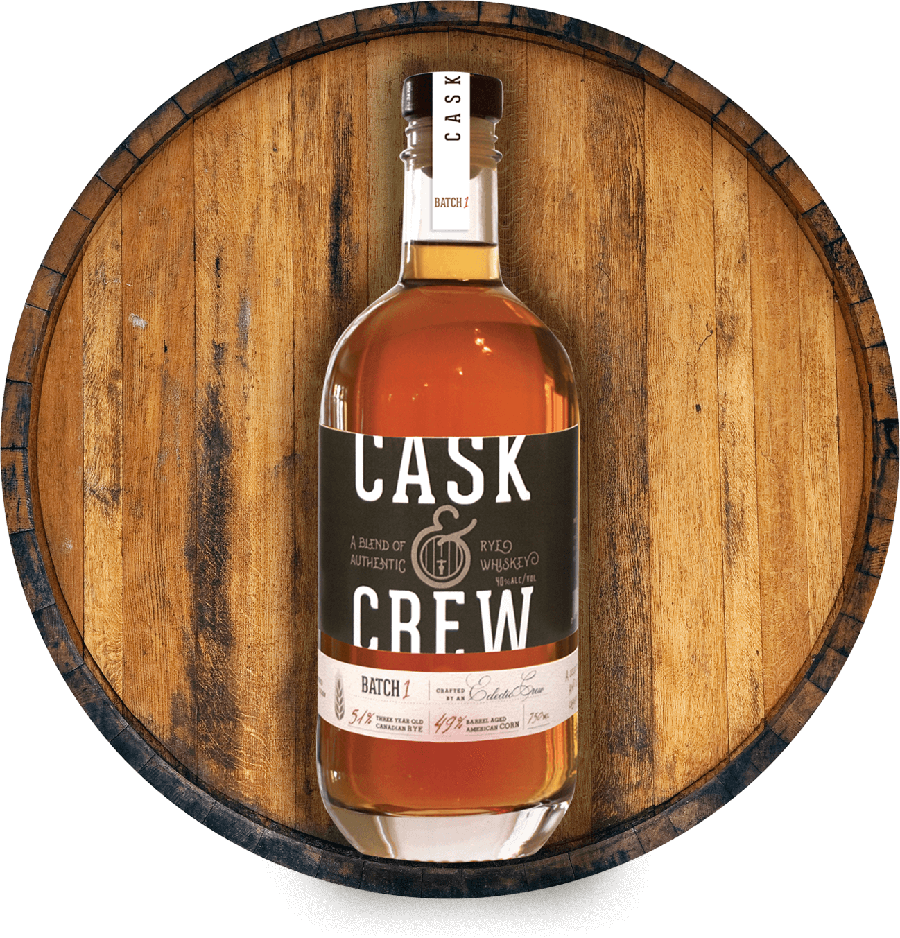 Cask And Crew Walnut Toffee (1298x1353), Png Download