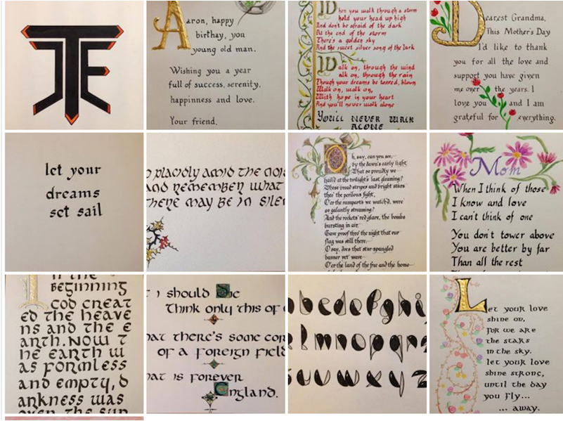 Calligraphy Course Malta - Brochure (800x800), Png Download