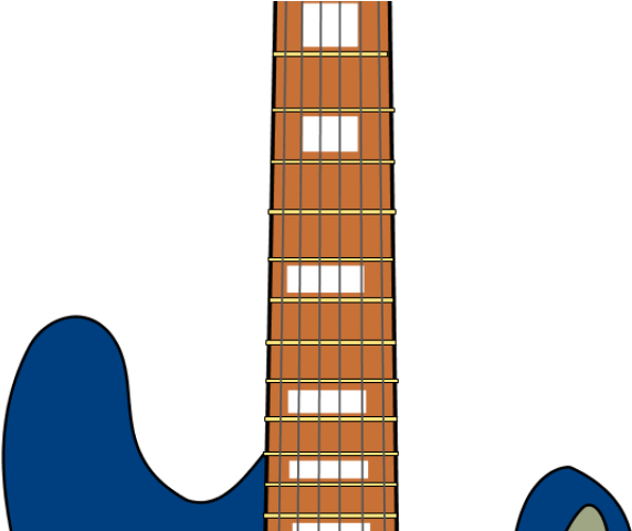 Guitar Clipart Icon - Bass Guitar (640x480), Png Download