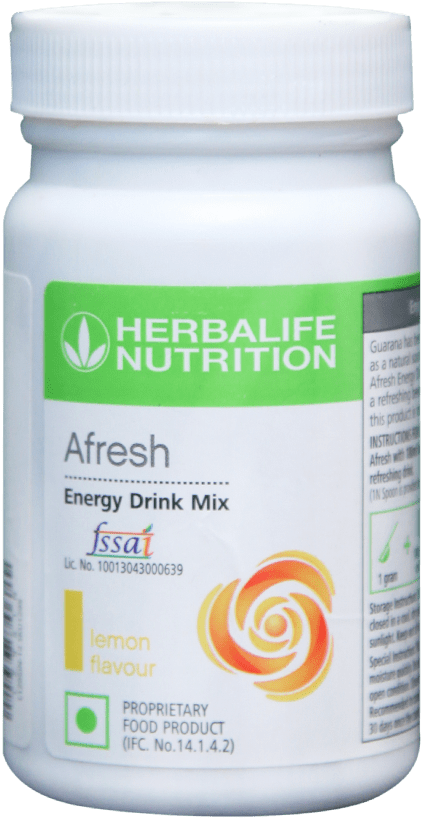 Herbalife Afresh Energy Drink Mix Our Products - Herbalife Nutrition (800x832), Png Download