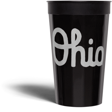 Script Ohio Stadium Cup Ohio State University Buckeyes - Coffee Cup (600x600), Png Download