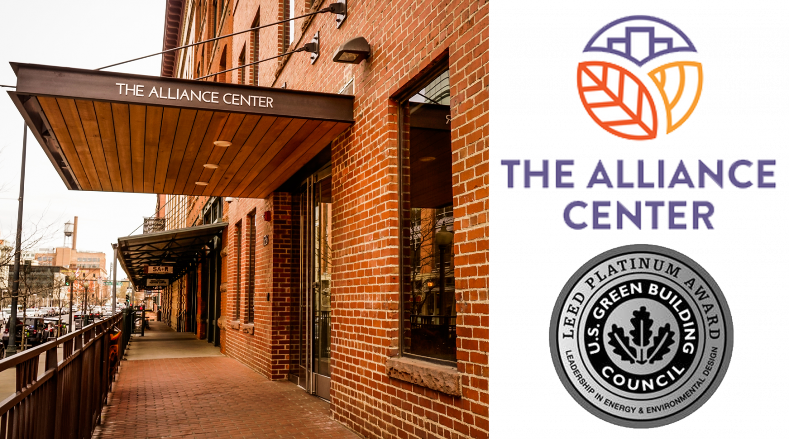 Alliance Center - Commercial Building (1600x891), Png Download