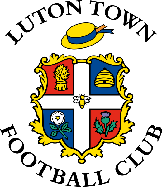 Luton Town Fc - Logo Luton Town (520x600), Png Download