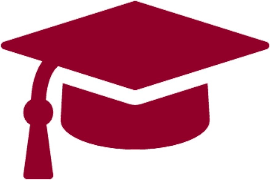 Education Icon Left - Education Icon Png Red (1000x1000), Png Download