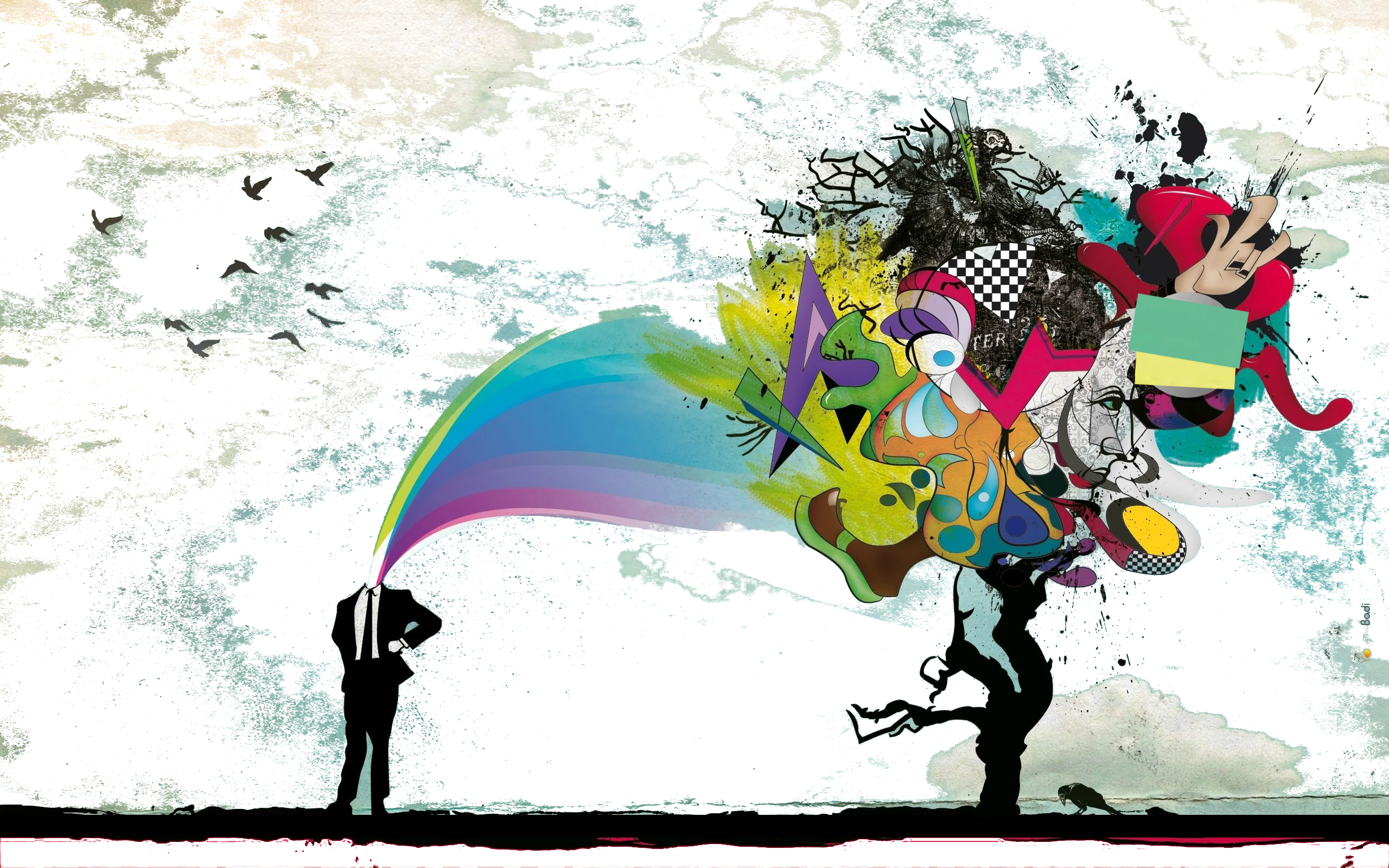 Ideas - Creative Art (2560x1600), Png Download