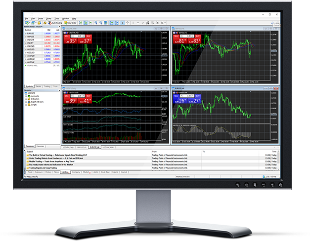 Download - Mt5 Pc (626x494), Png Download