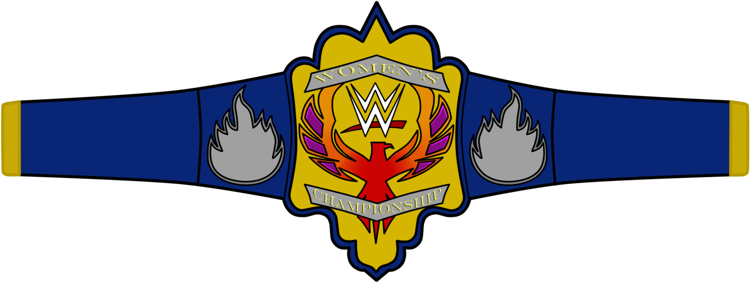 Wrestling Belt Clipart At Getdrawings - Belt Png Raw Women's Championship (1600x800), Png Download