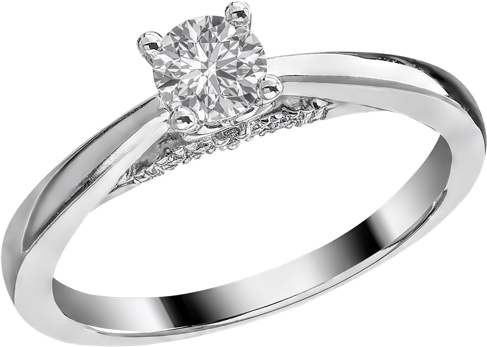 Inel De Logodna Diamond Aura - Pre-engagement Ring (1200x1200), Png Download