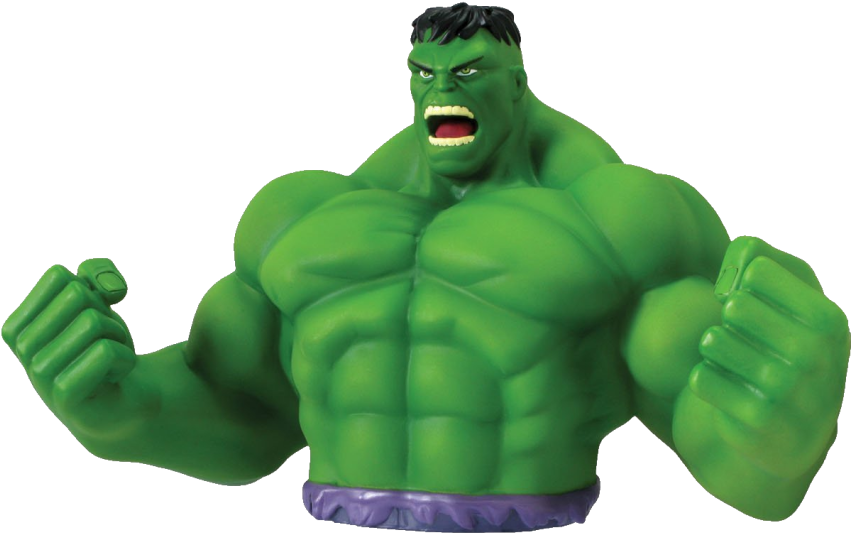 Marvel Bust Bank Hulk (946x710), Png Download