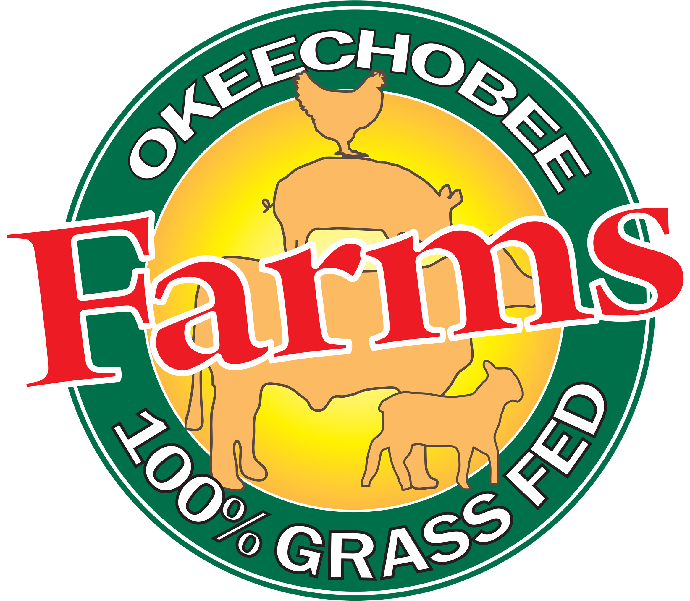 Okeechobee Farms - Emblem (2400x2400), Png Download