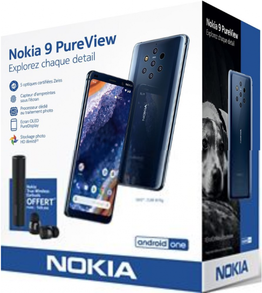 Le Nokia 9 Pureview Référencé Chez Materiel - Gadget (700x600), Png Download