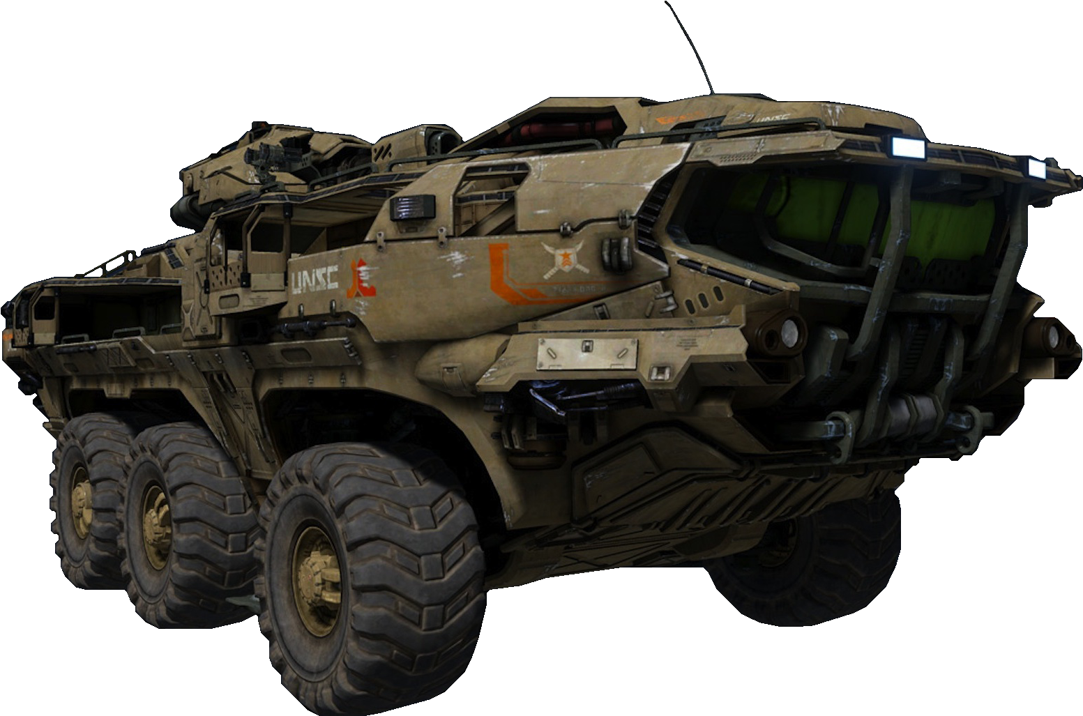 M510 Mammoth - Mammoth From Halo 4 (1630x1080), Png Download