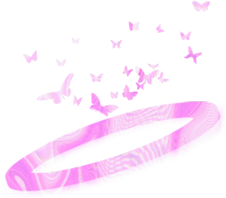 Crowns Crown Pastel Pink Purple Butterflies Butterfly - Transparent Pastel Pink Crown (1024x1024), Png Download
