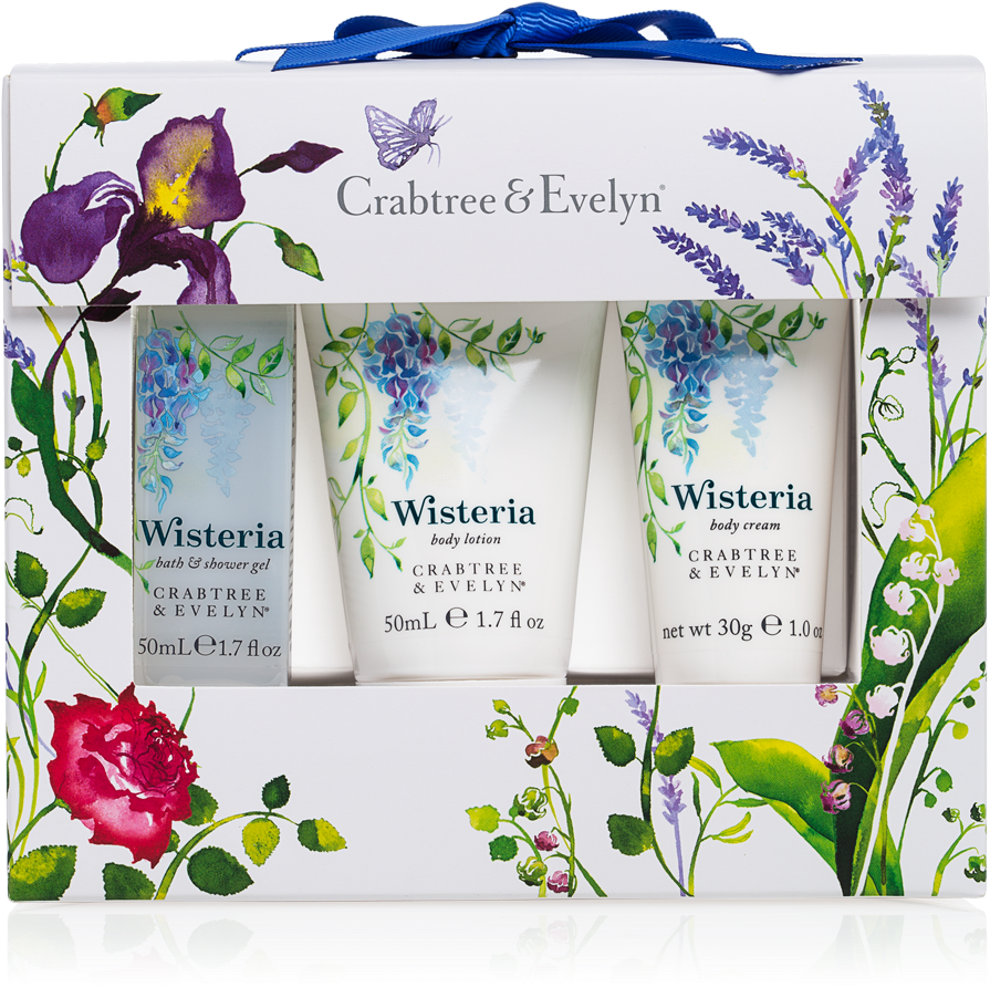 Crabtree And Evelyn Wisteria (1000x1000), Png Download