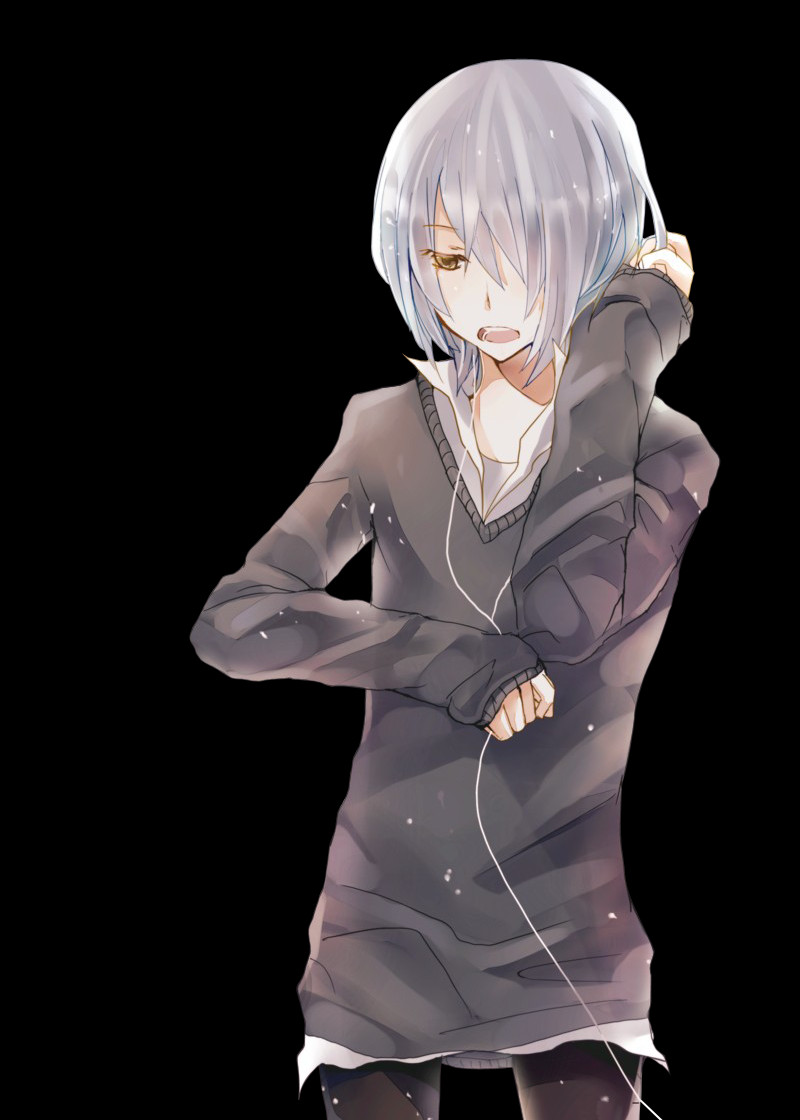 Manga Boy, Free Png Collection - White Anime Boy Png (800x1120), Png Download