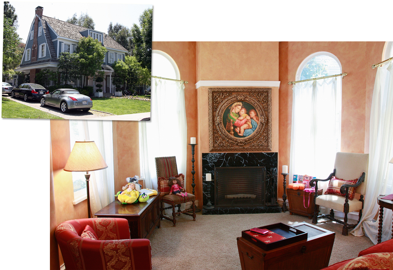 Photos Barbara Corcoran Assesses The Value Of - Gabrielle Solis House Living Room (1300x900), Png Download