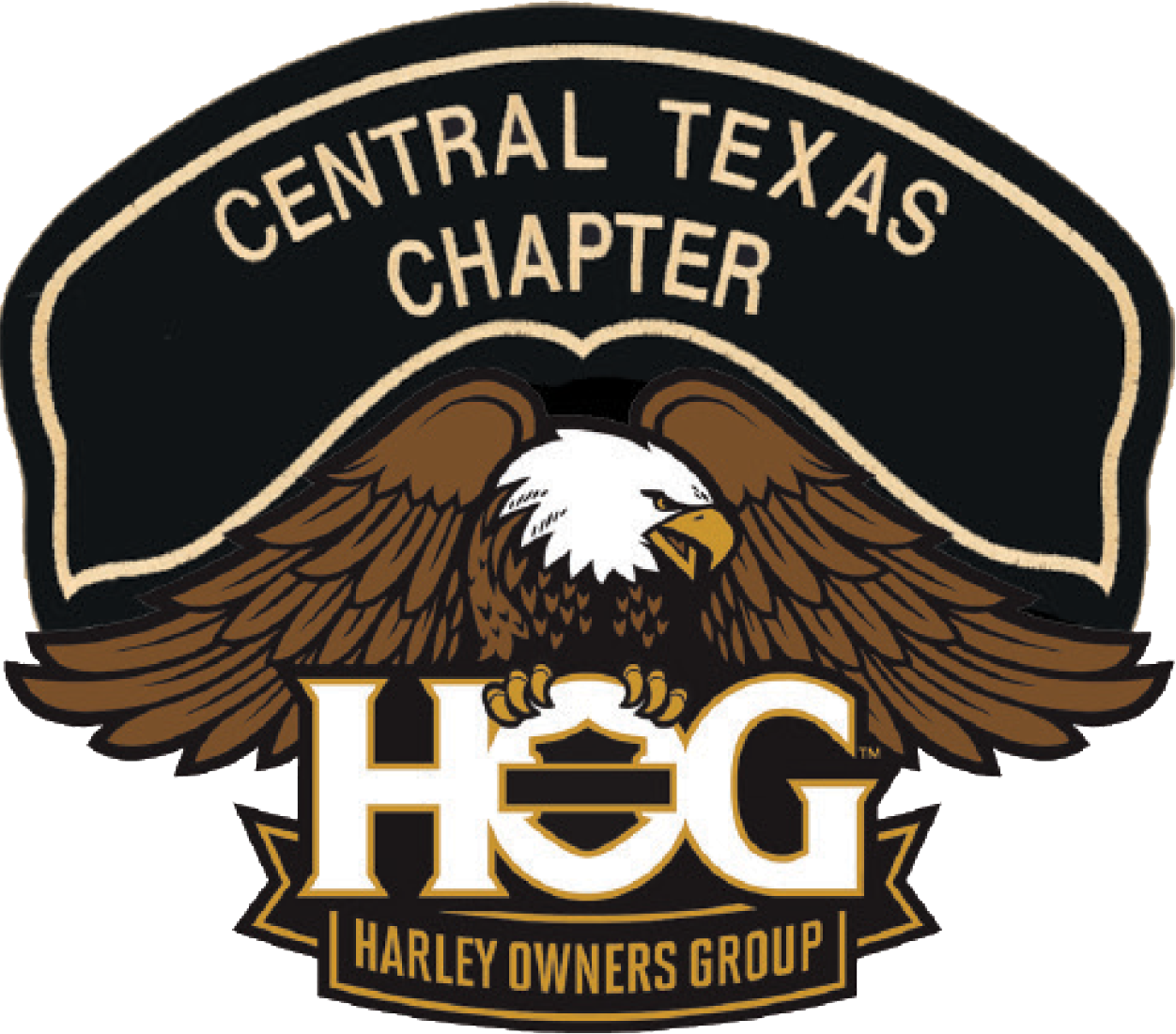 Chapter - Harley Owners Group Hog Logo (1252x1101), Png Download