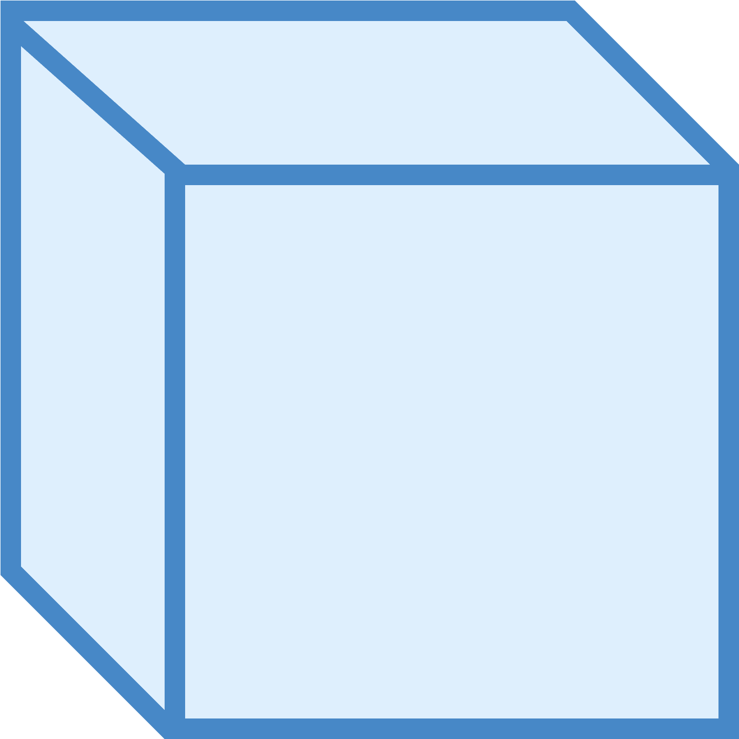 Orthogonal View Icon - Symmetry (1600x1600), Png Download