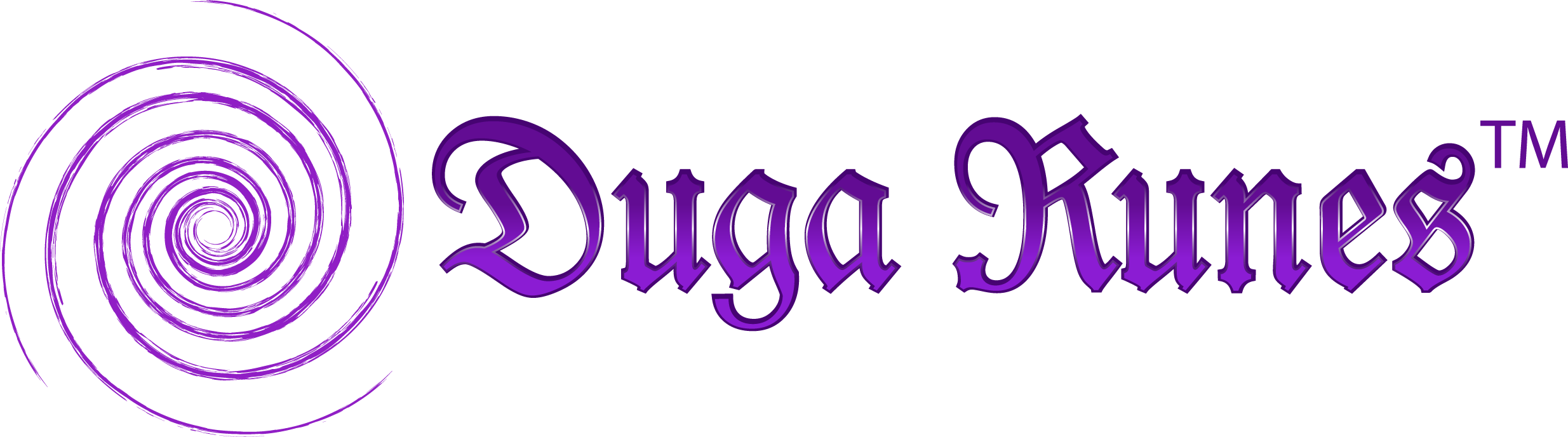 Duga Runes Final - Calligraphy (2469x688), Png Download