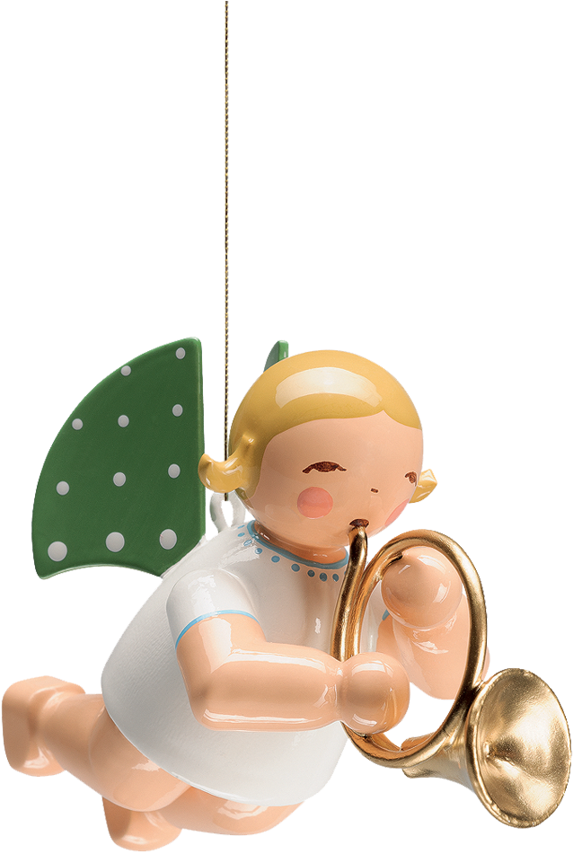 Angel With French Horn - Wendt & Kühn (1000x1000), Png Download