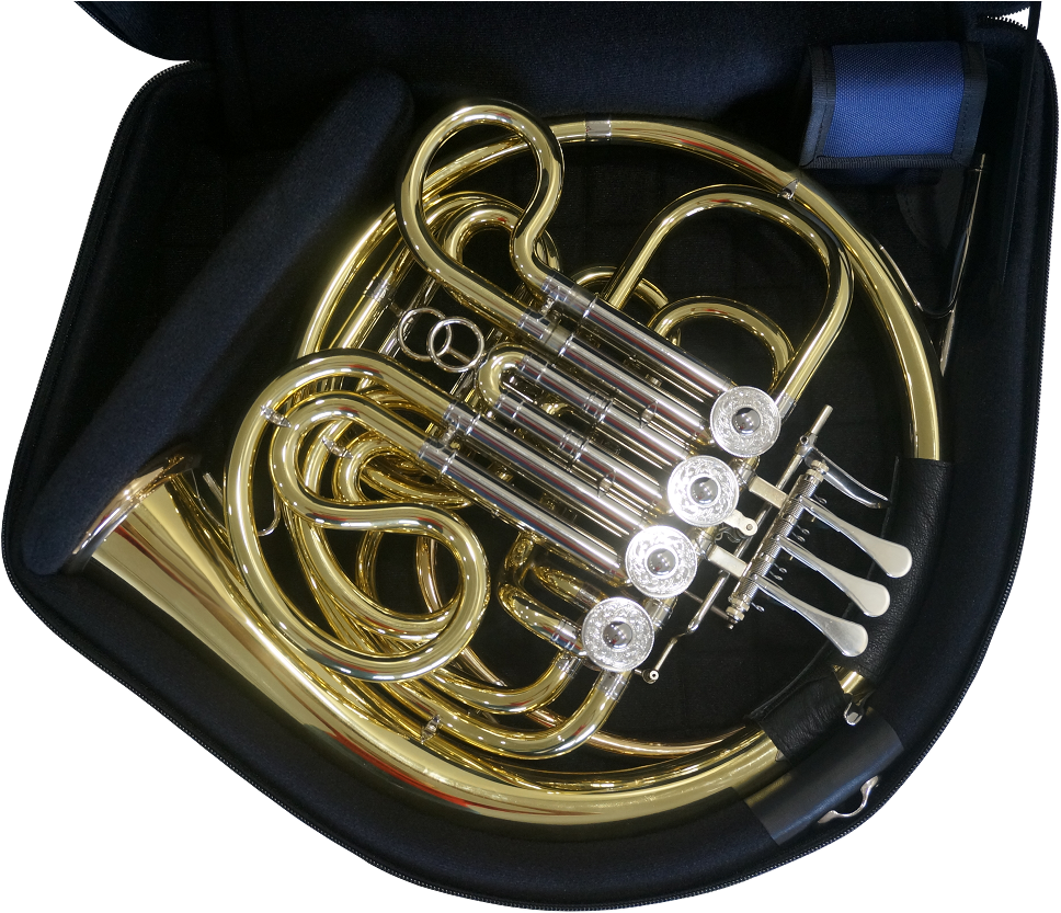 French Horn Case Model Mb-3 - Horn (1000x848), Png Download