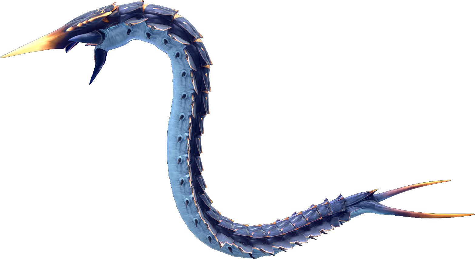 Ice Worm - Subnautica: Below Zero (1600x900), Png Download