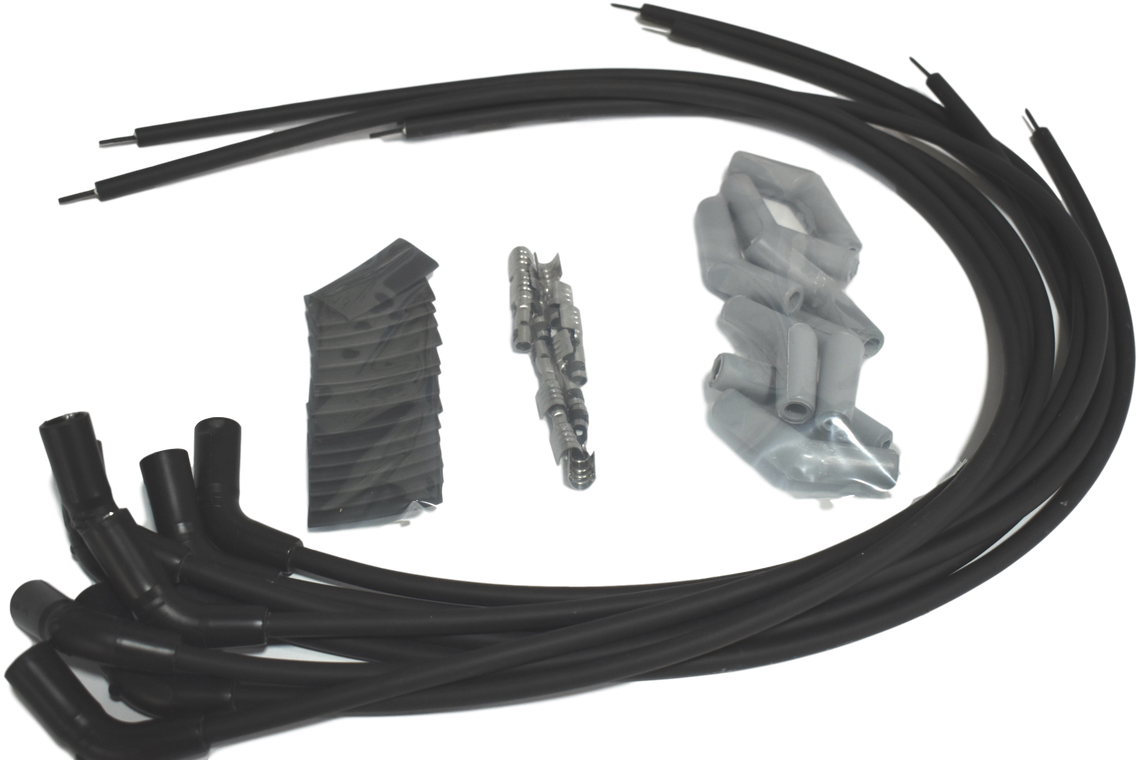 Scott Spark Plug Wire Kit W/sleeve - Serial Cable (1280x853), Png Download