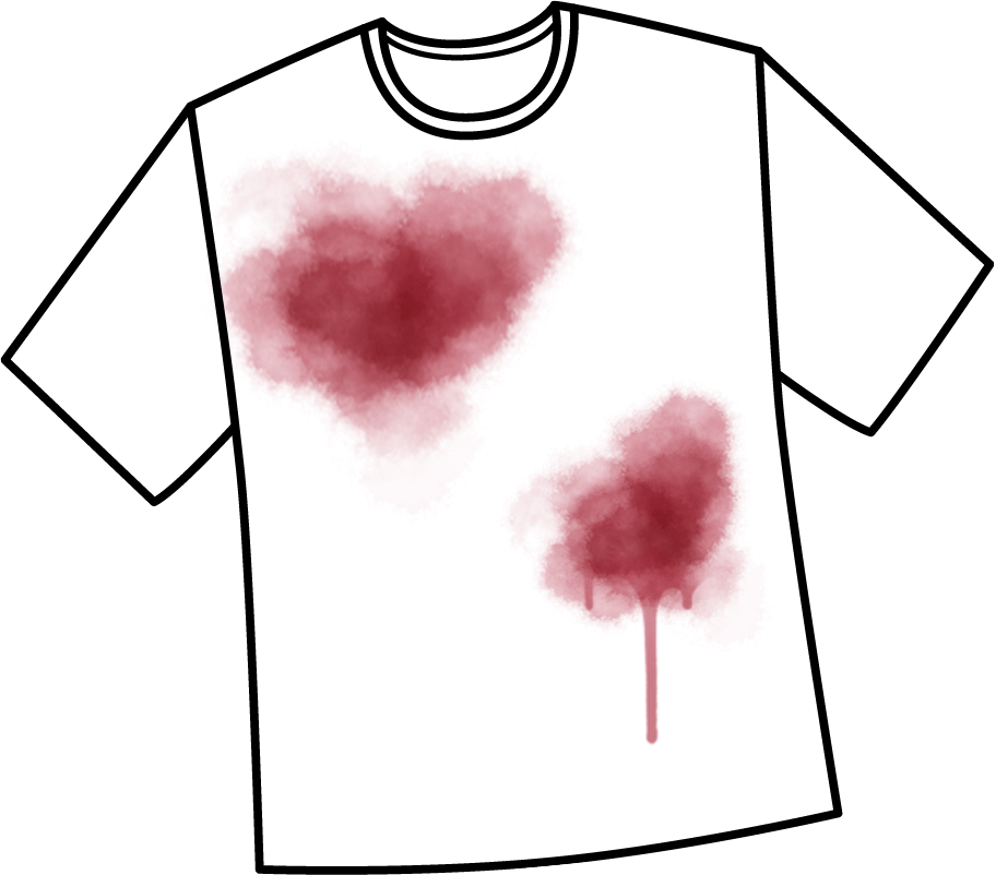 Red Wine - Stained Clothes Drawing Transparent (912x802), Png Download