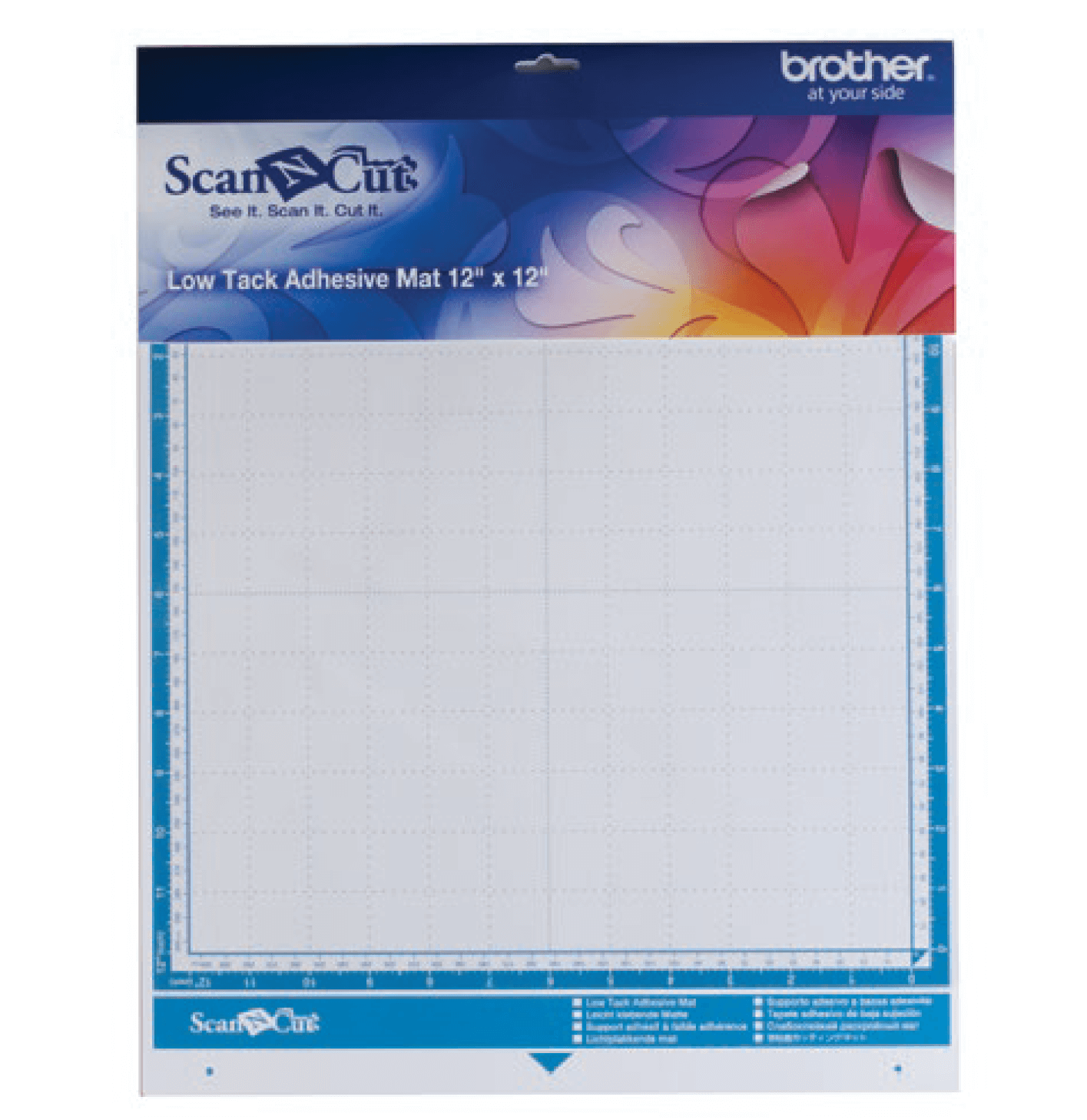 Scanncut Low Tack Adhesive Mat - Brother Camatp12 Scan N Cut Tapis De Faible Adhésion (2048x2048), Png Download