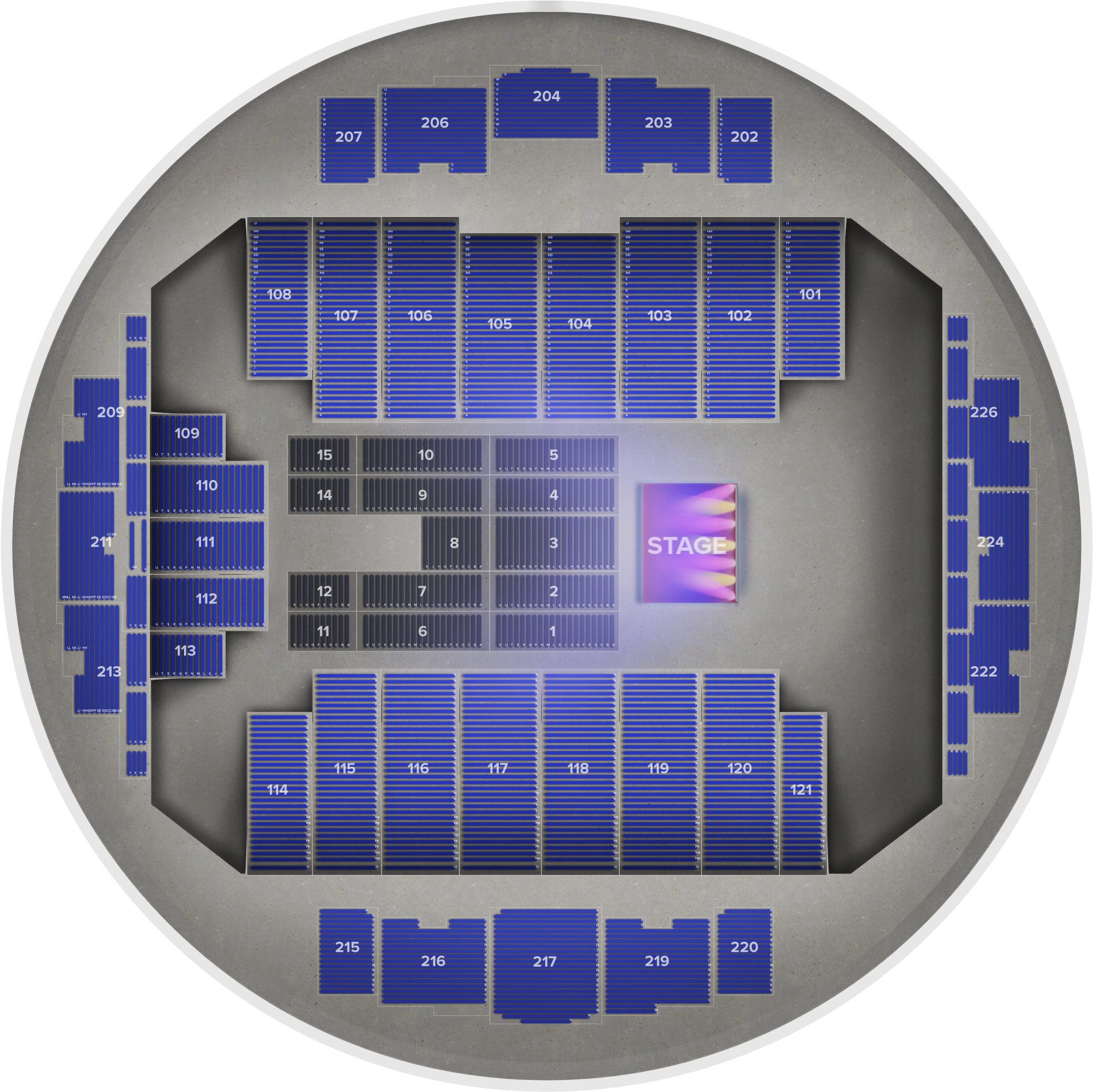 Tacoma Dome Seating Ozzy (2560x1936), Png Download