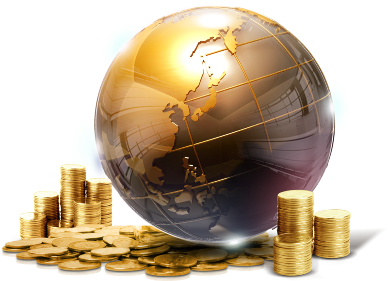 Sphere Globe Behavior Human Money Free Photo Png - Globe Man And Money (800x580), Png Download