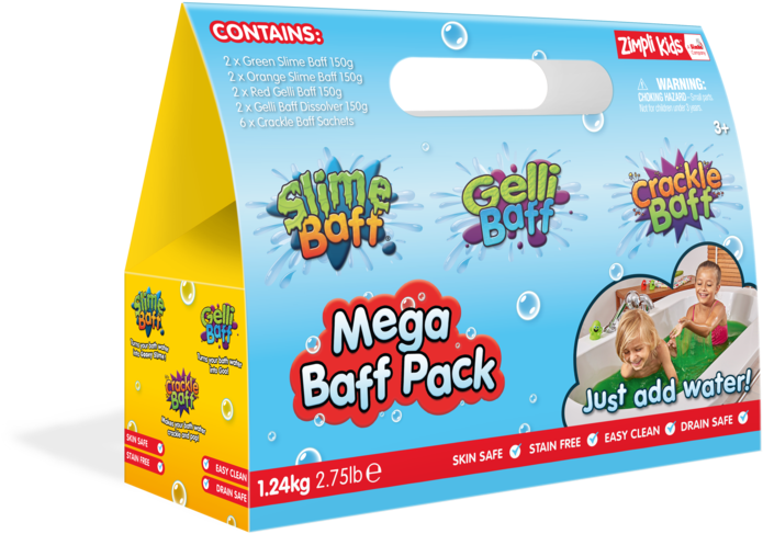 Mega Baff Pack Gift Set (1024x683), Png Download