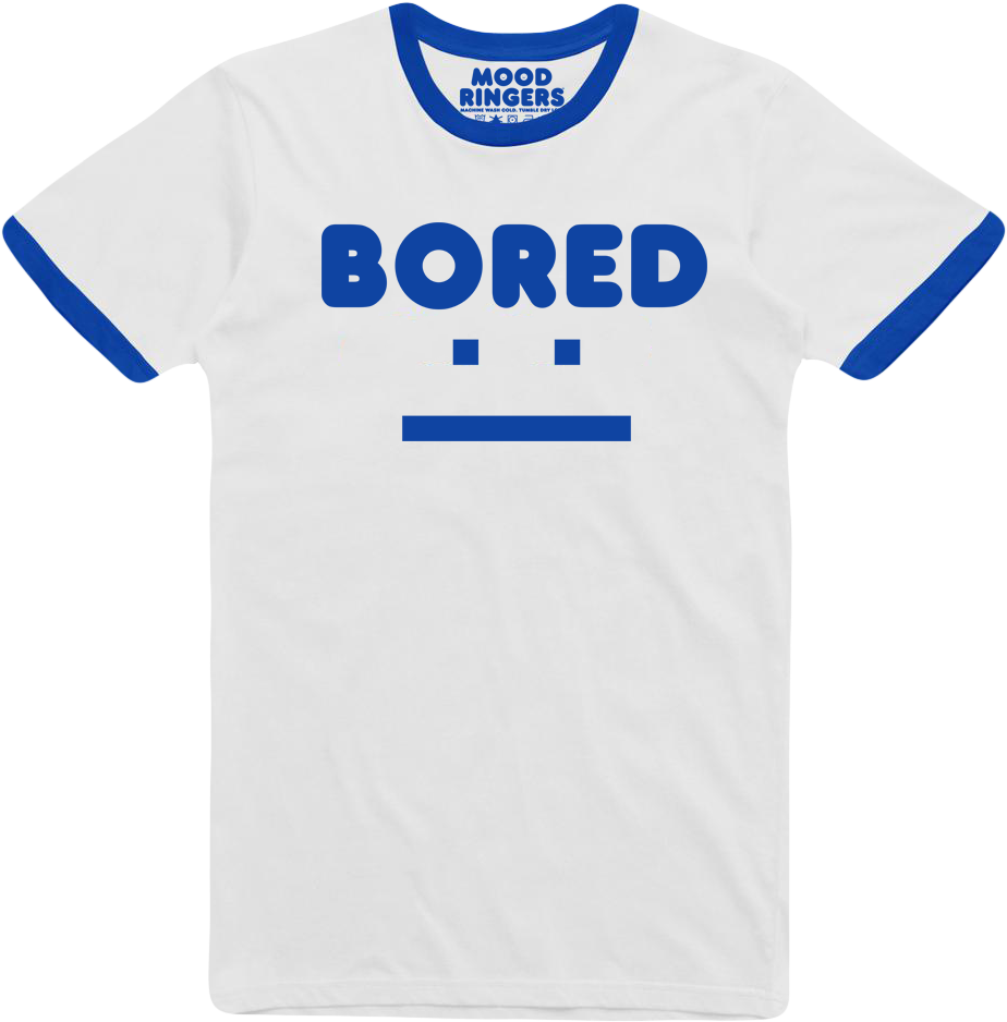 Bored - Active Shirt (1024x1024), Png Download