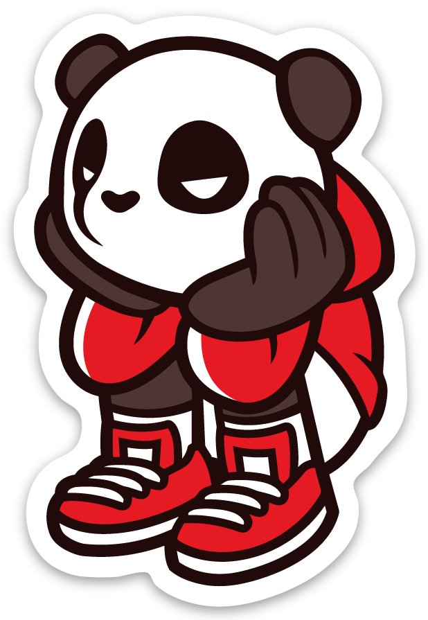Image Of Pando The Squat God Sticker - Sticker Hypebeast (618x895), Png Download