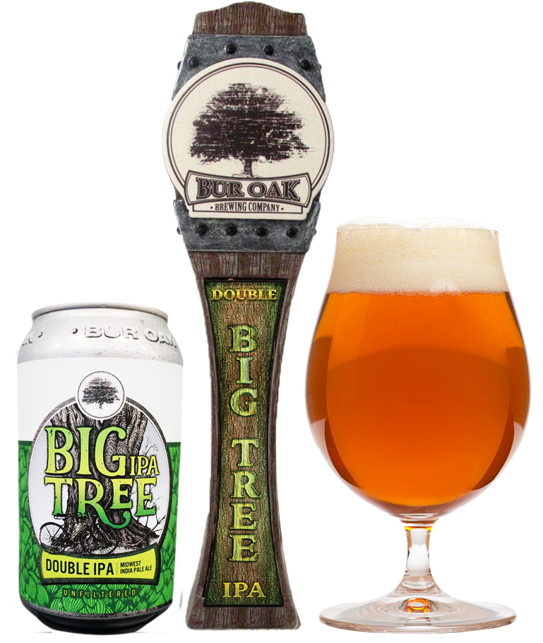 Big Tree Dipa - Bur Oak Hoppen Daz Ipa (768x926), Png Download