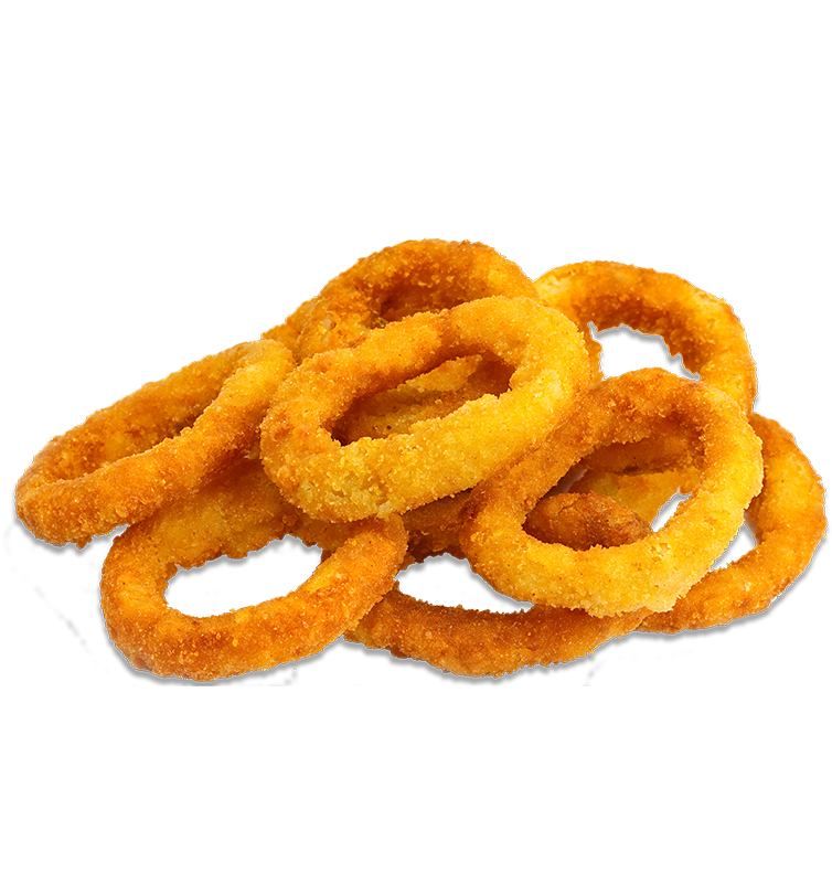 Rice - Onion Ring Fry Png (843x810), Png Download