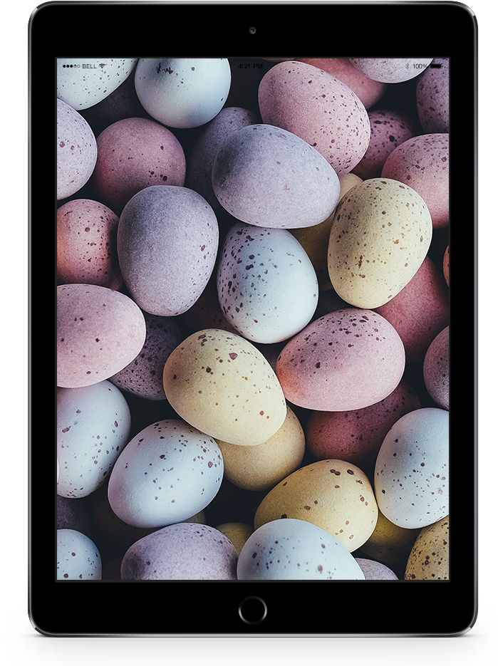 Ipad Air 2 16gb Wifi - Easter Aesthetic (700x980), Png Download