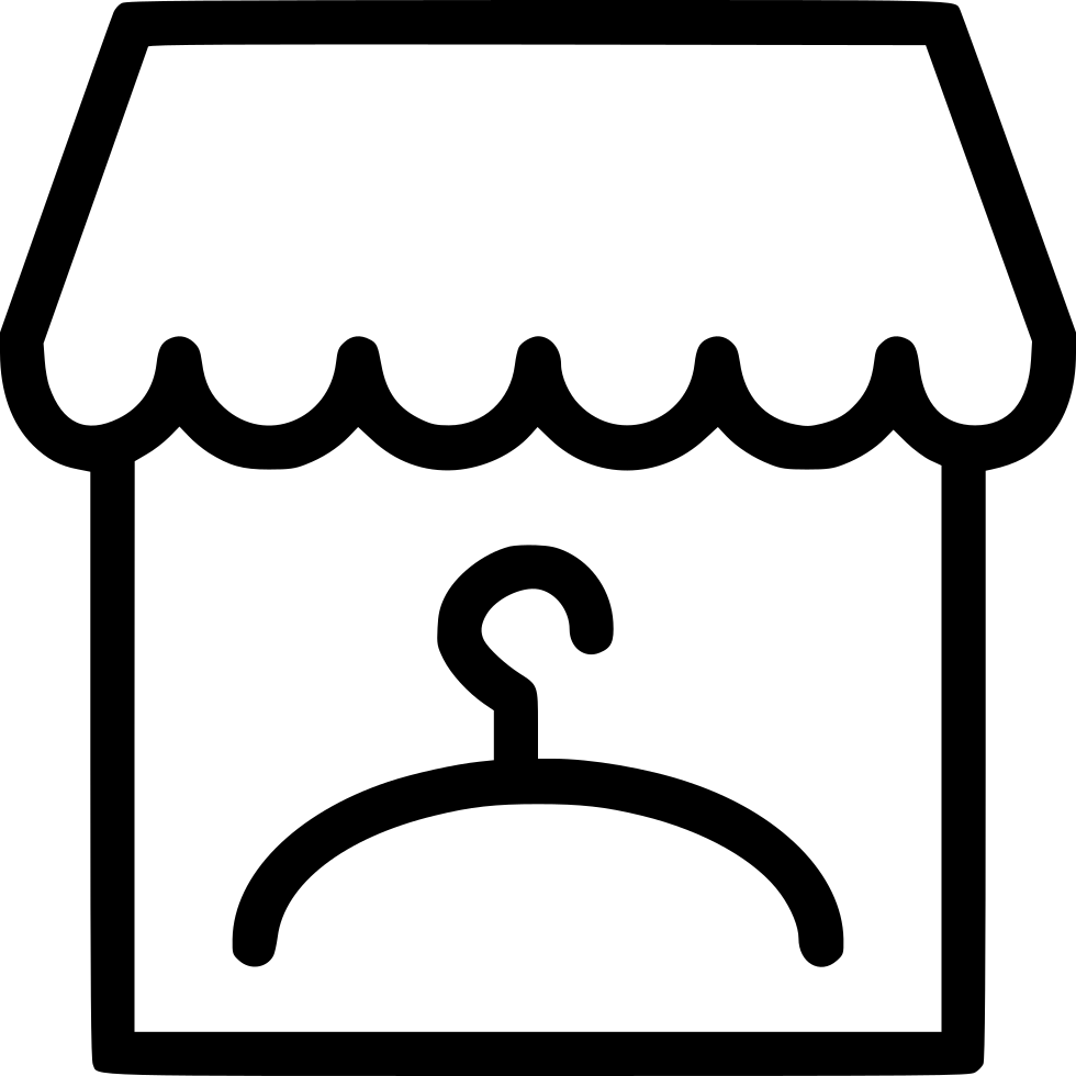 Png File Svg - Clothing Store Icon (980x980), Png Download