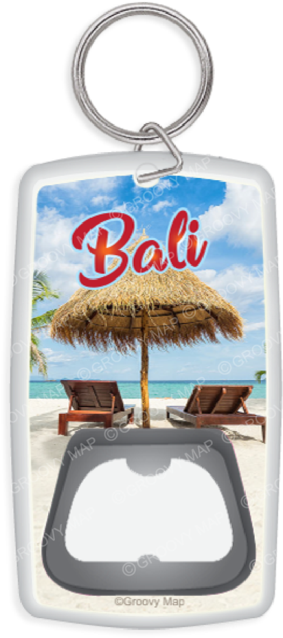 Beach Chair And Sea Bali ,8859194816162 - Keychain (531x1024), Png Download