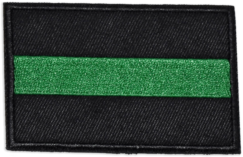 Thin Green Line Patches - Wallet (1024x1024), Png Download