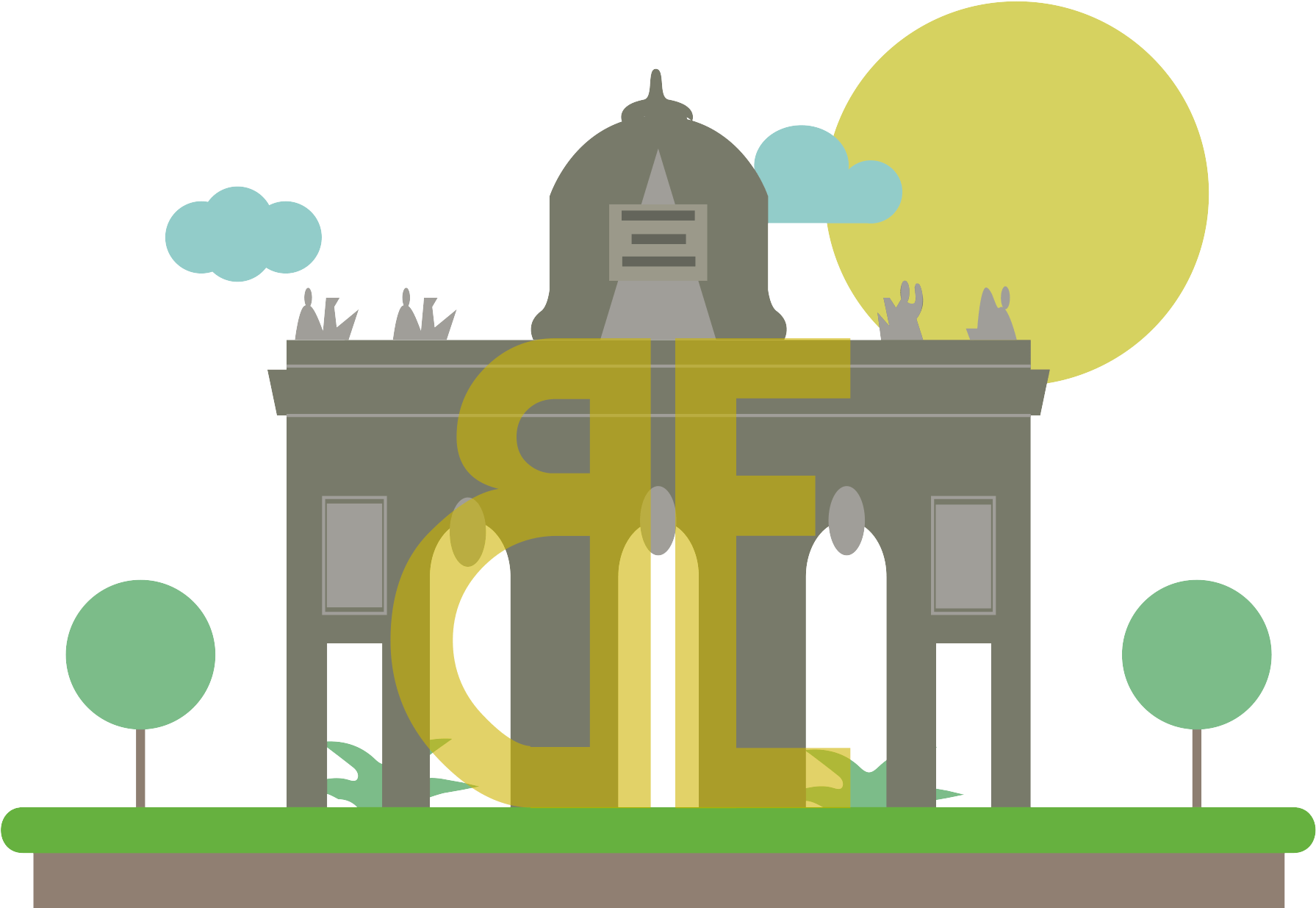 Palace Clipart Royal Palace - Illustration (1821x1482), Png Download