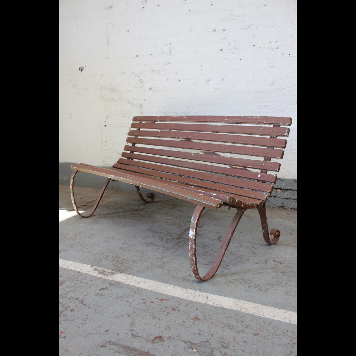0012011brown Park Bench X1 - Bench (1200x1200), Png Download