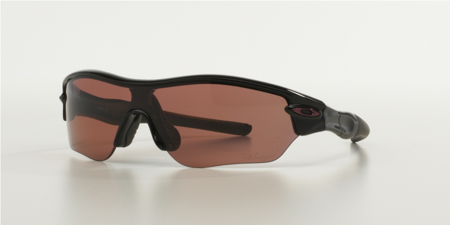 Oakley Radar Edge Polished Black With The Oakley Logo - Shadow (920x575), Png Download