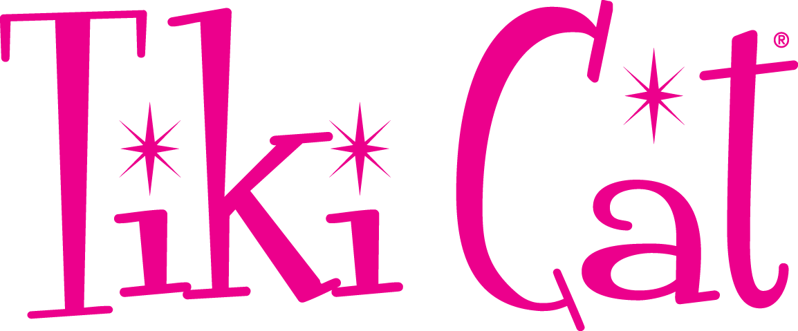 Tiki Cat Logo (1154x479), Png Download