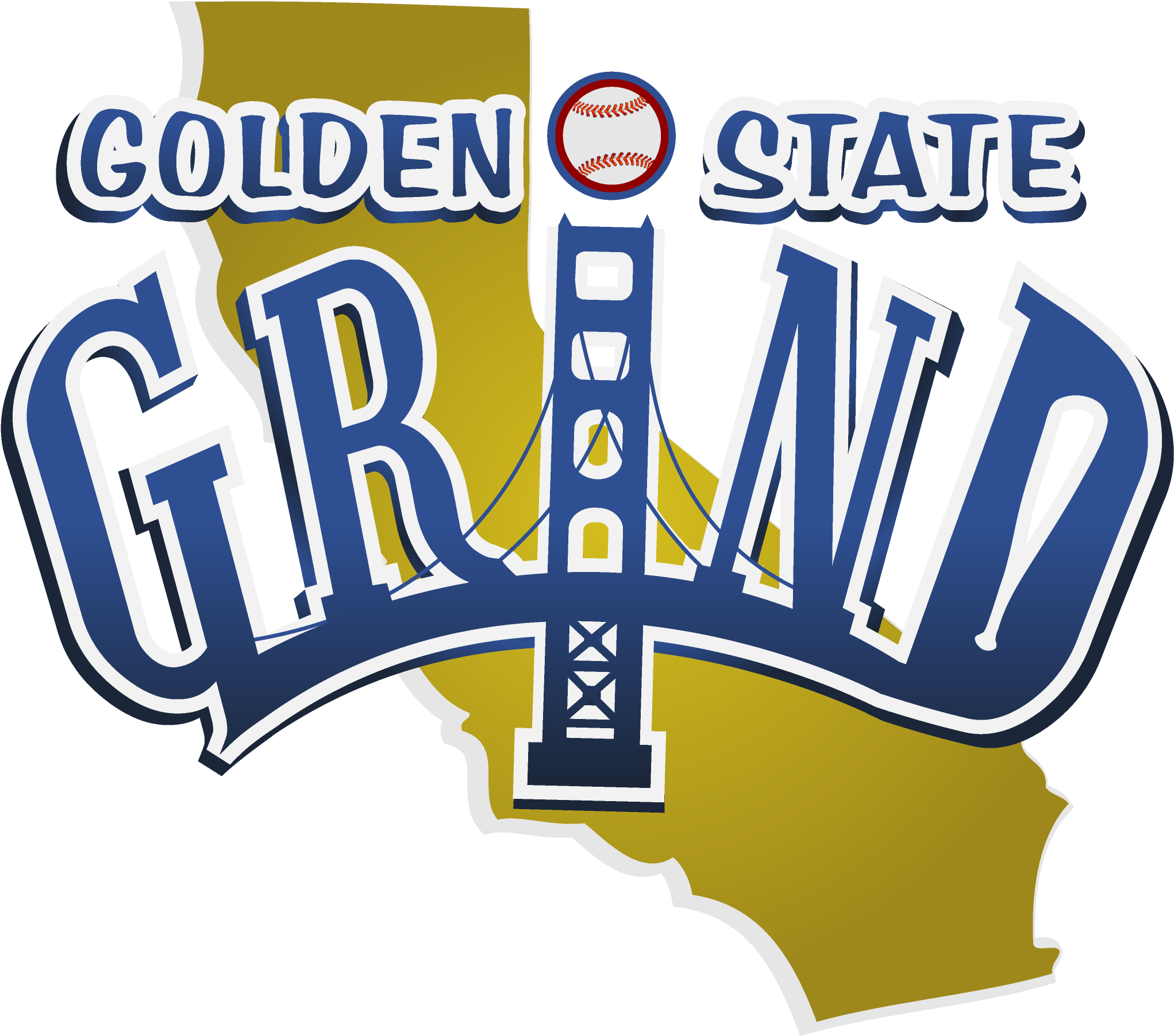 Golden State Grind - Graphic Design (3333x2500), Png Download
