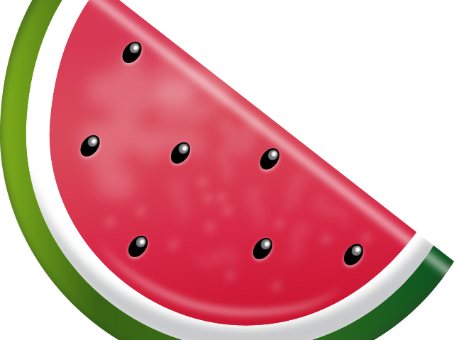 Watermelon Clipart Svg - Emoji (640x480), Png Download