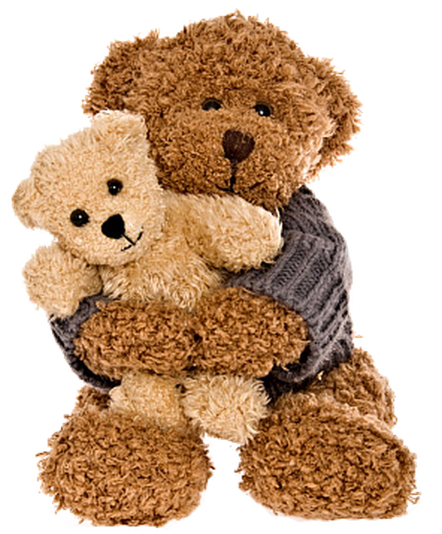 My Teddy Bear, Cute Teddy Bears, Cuddling, Love Bear, - Stuffed Toy Clipart Png (658x817), Png Download