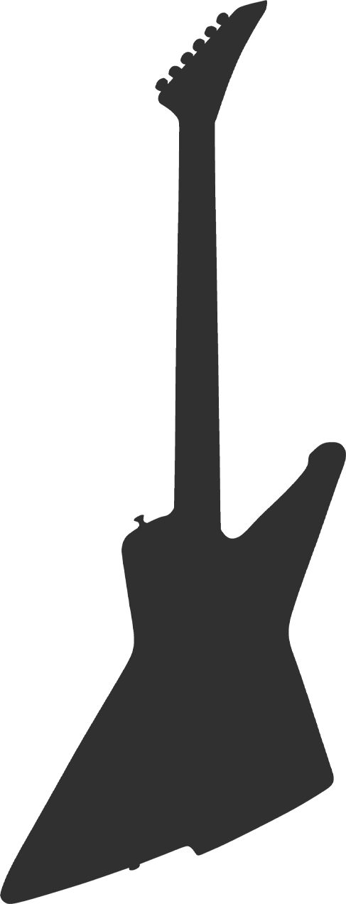 Demmelition Fury - Electric Guitar (487x1272), Png Download