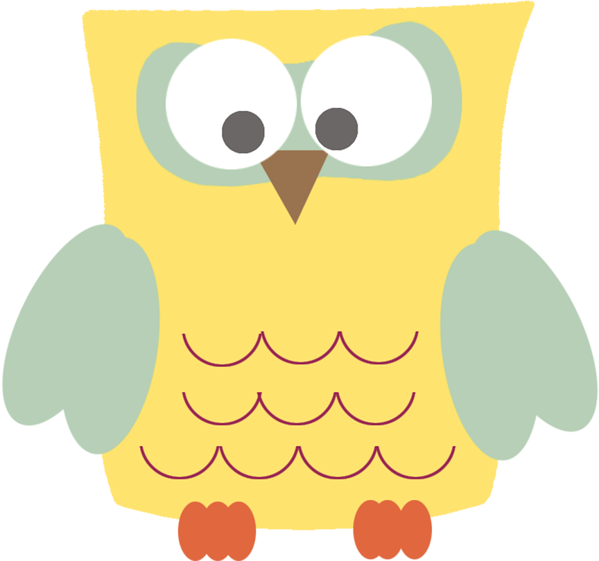 Sleeping Owl Clipart, Template Of Owl - Owl Clip Art Black Background (886x871), Png Download